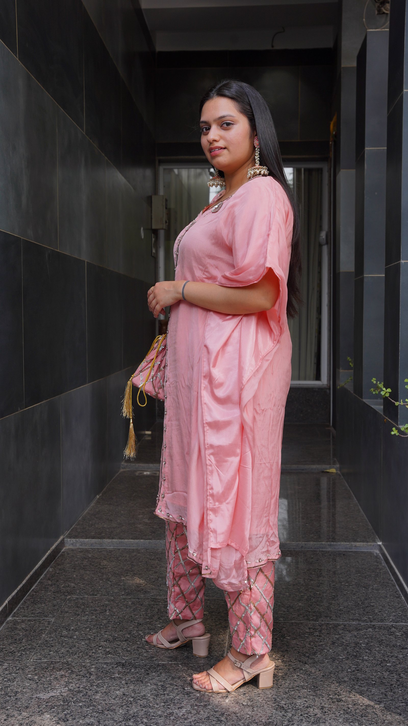 Numa Mul Kaftan - Sage